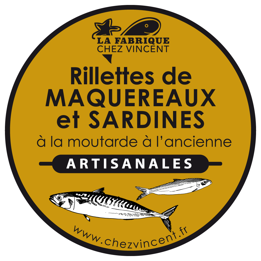 Rillettes de maquereaux et sardines à la moutarde à l'ancienne