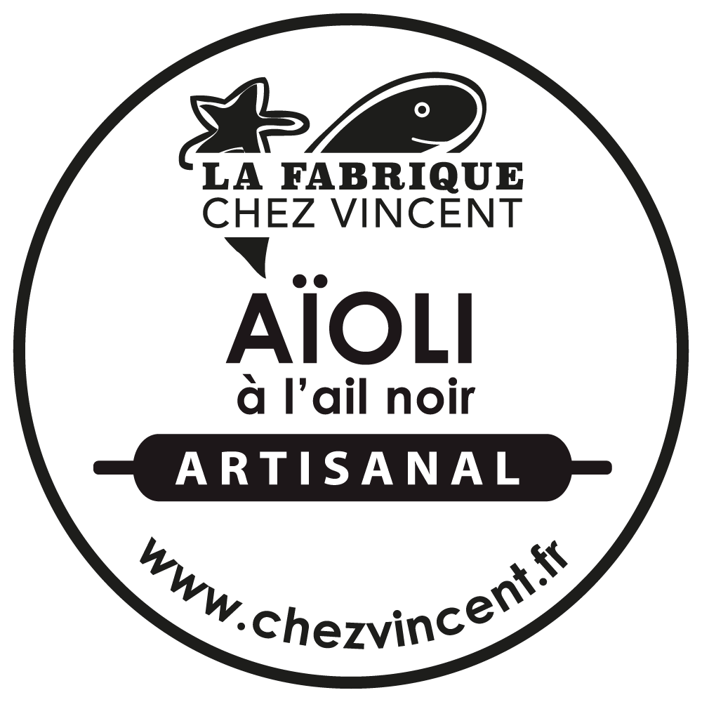 Etiquette-Ronde-aioli-ail-noir Aïoli